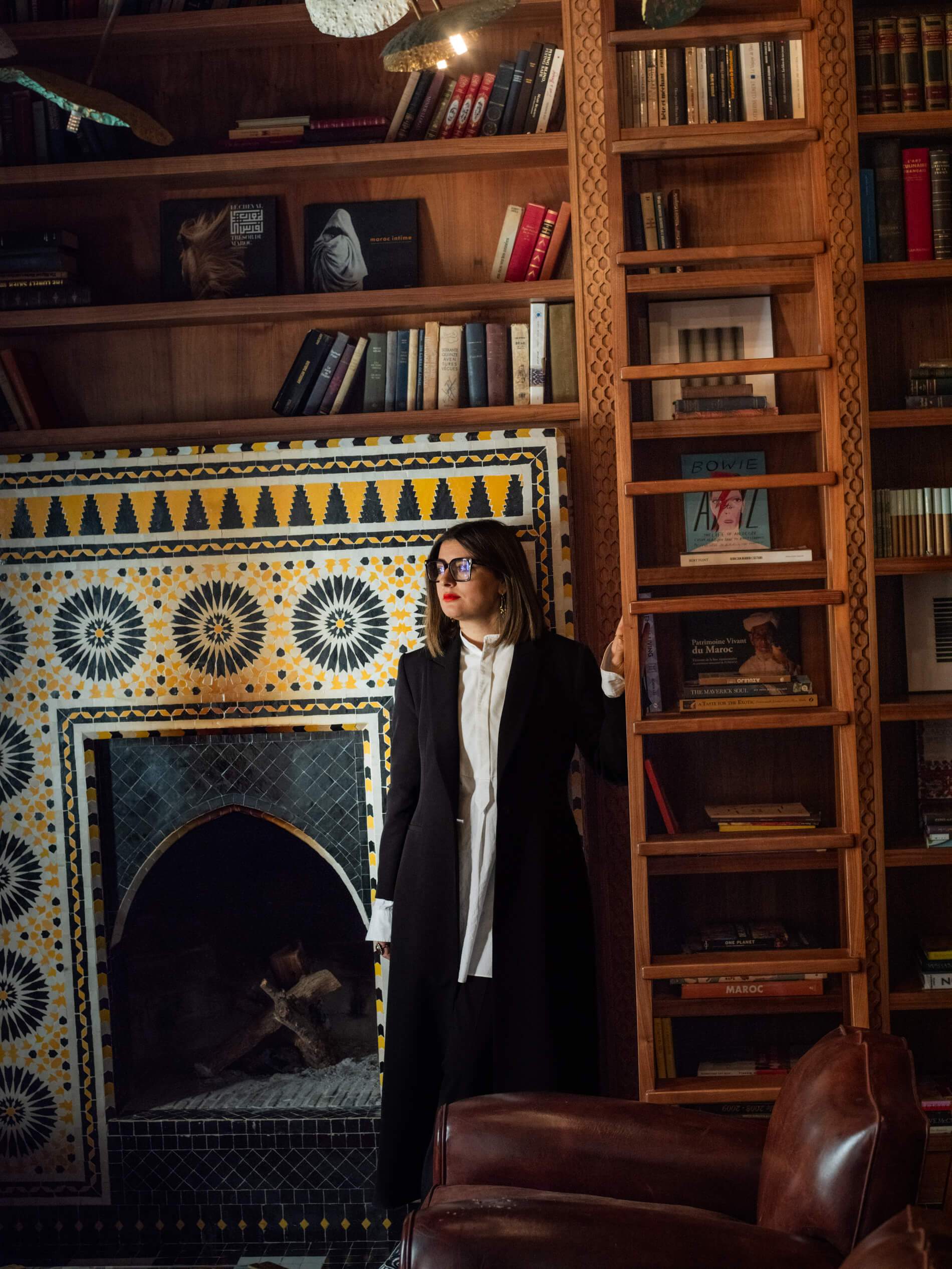 Featured visionary in an elegant interior setting
